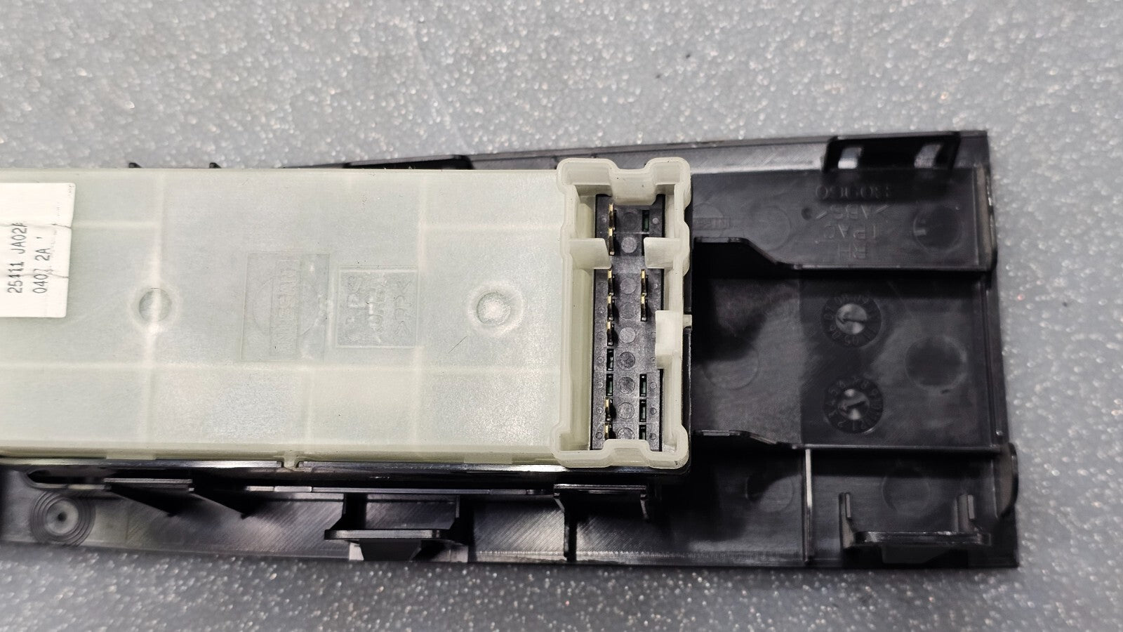 🔥07-12 NISSAN ALTIMA FRONT RIGHT PASSENGER DOOR WINDOW SWITCH LOCK WOOD OEM