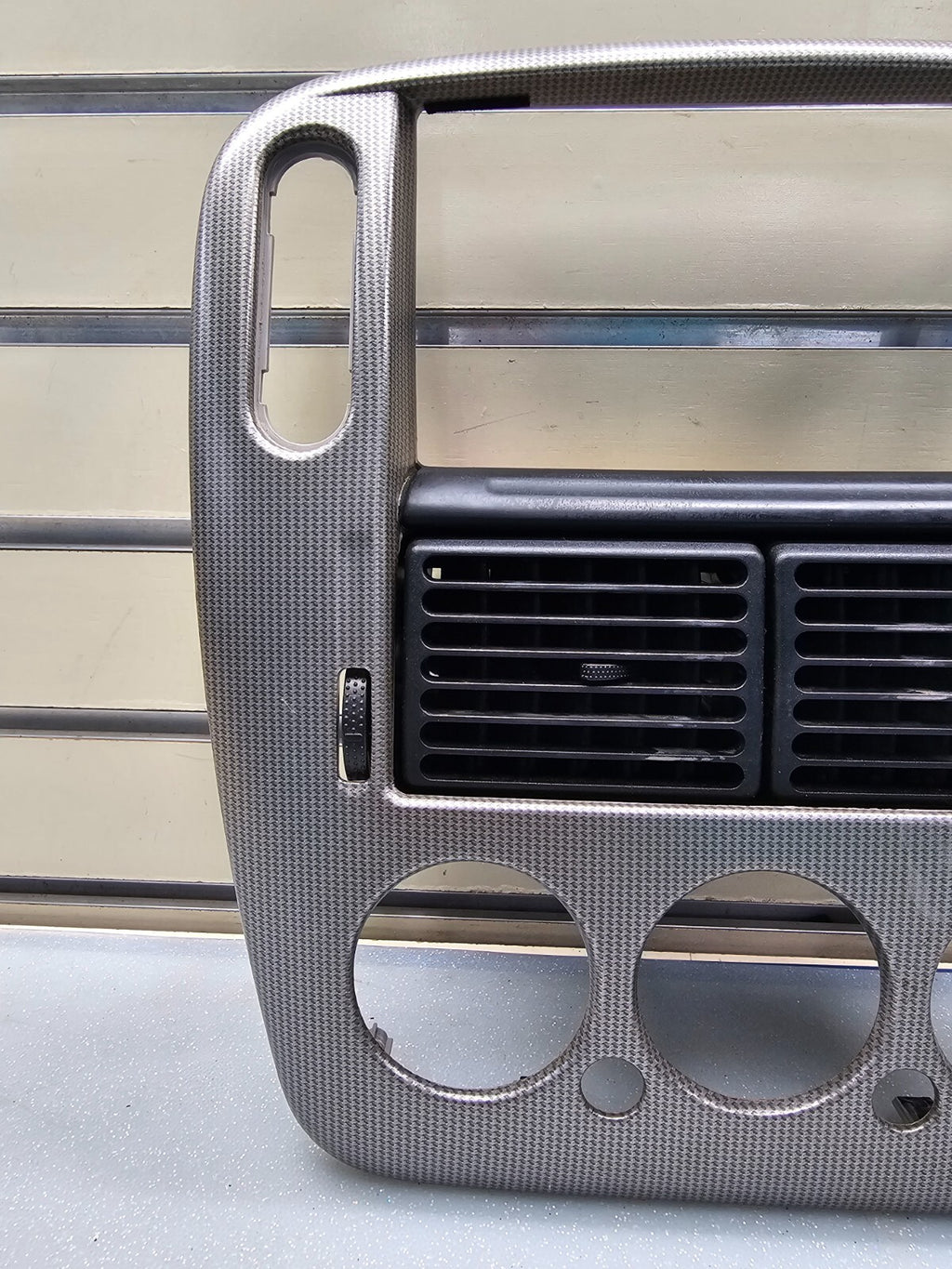 🔥02-05 FORD EXPLORER RADIO AUDIO CLIMATE TEMPERATURE CONTROL BEZEL TRIM silver