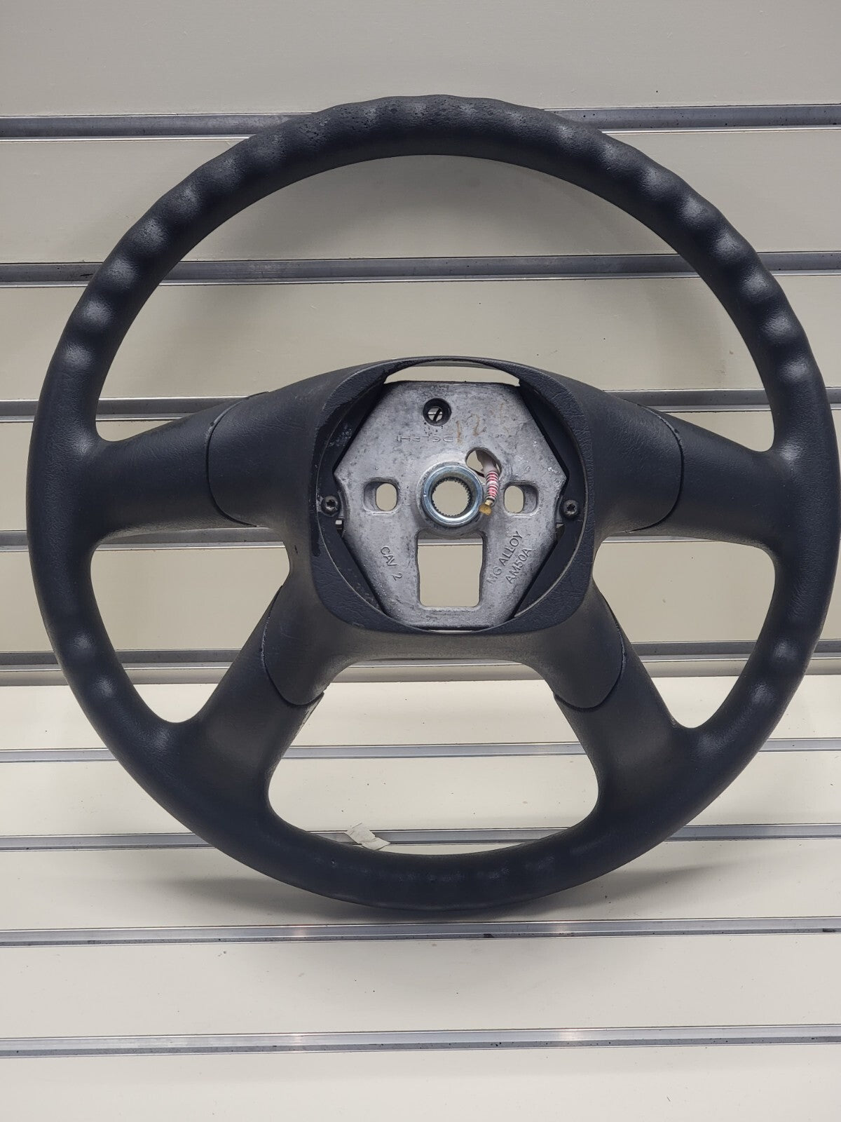 🔥03-06 SILVERADO SIERRA YUKON TAHOE SUBURBAN STEERING WHEEL LEATHER BLACK