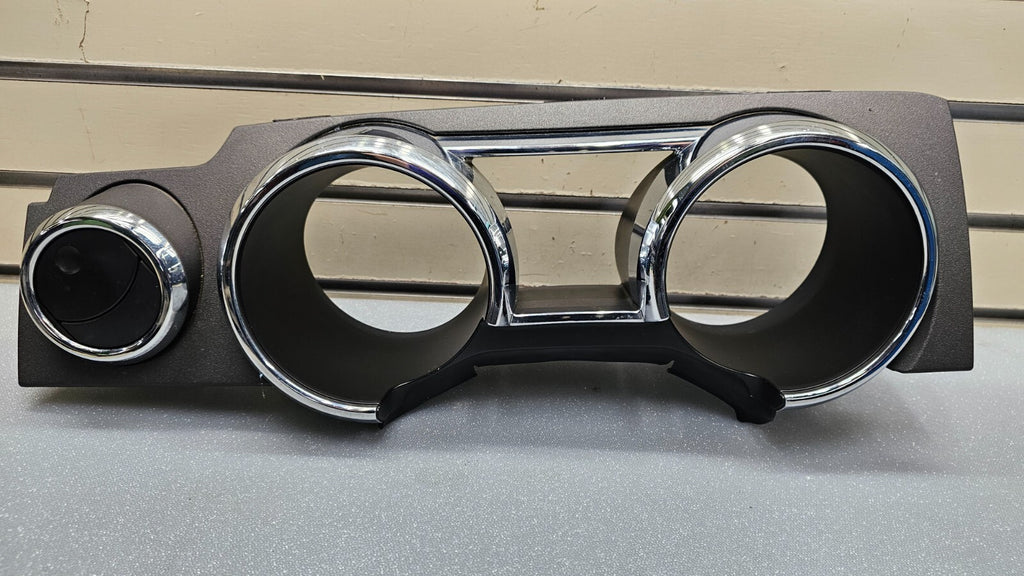 🔥05-09 Mustang Center Dash Instrument Cluster Bezel Speedometer Trim Black C32