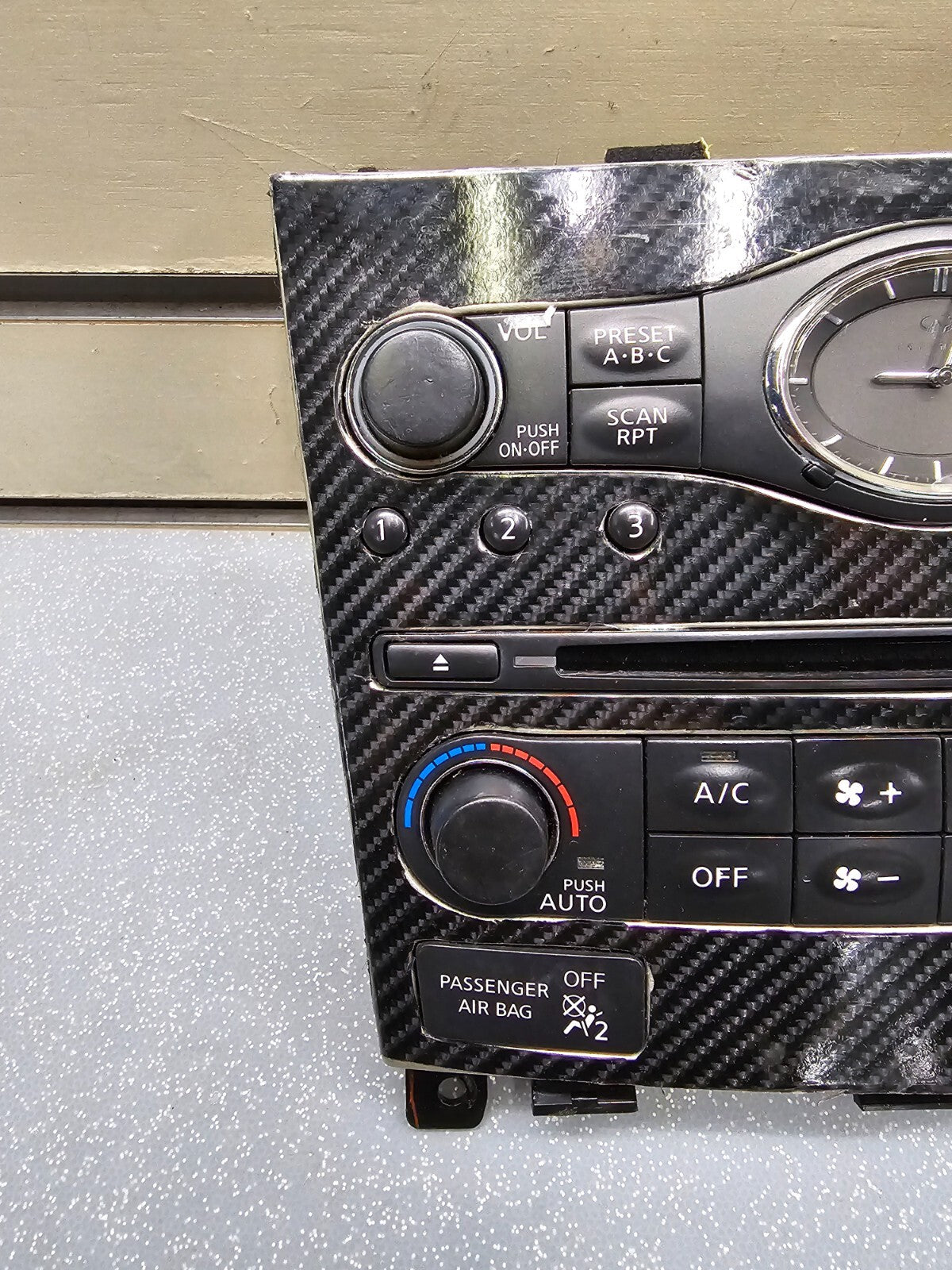 🔥07-13 Infiniti G35 G37 Dash AC Heater Temperature Climate Control Radio Audio