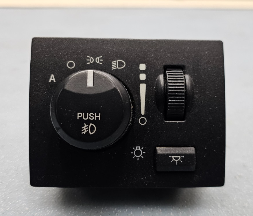 🔥2008-2010 Grand Caravan Town & Country headlight dimmer switch black