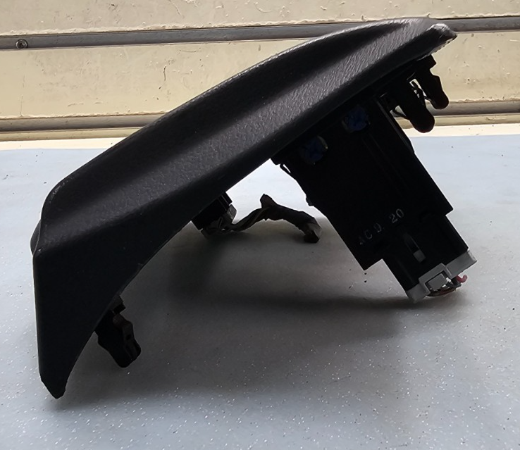 🔥99-04 HONDA ODYSSEY POWER MIRROR SLIDING DOOR SWITCH DASH PANEL BEZEL BLACK