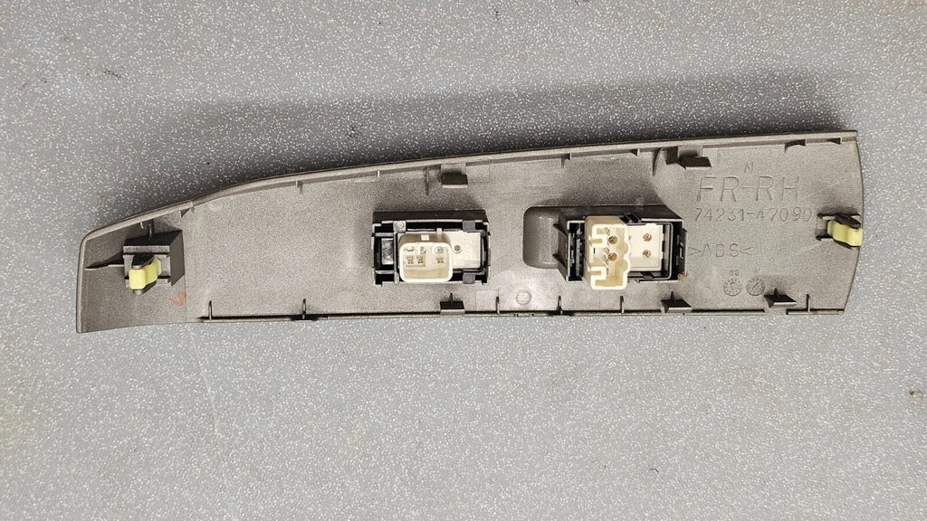 🔥04-09 TOYOTA PRIUS RIGHT PASSENGER POWER DOOR WINDOW SWITCH LOCK SILVER OEM