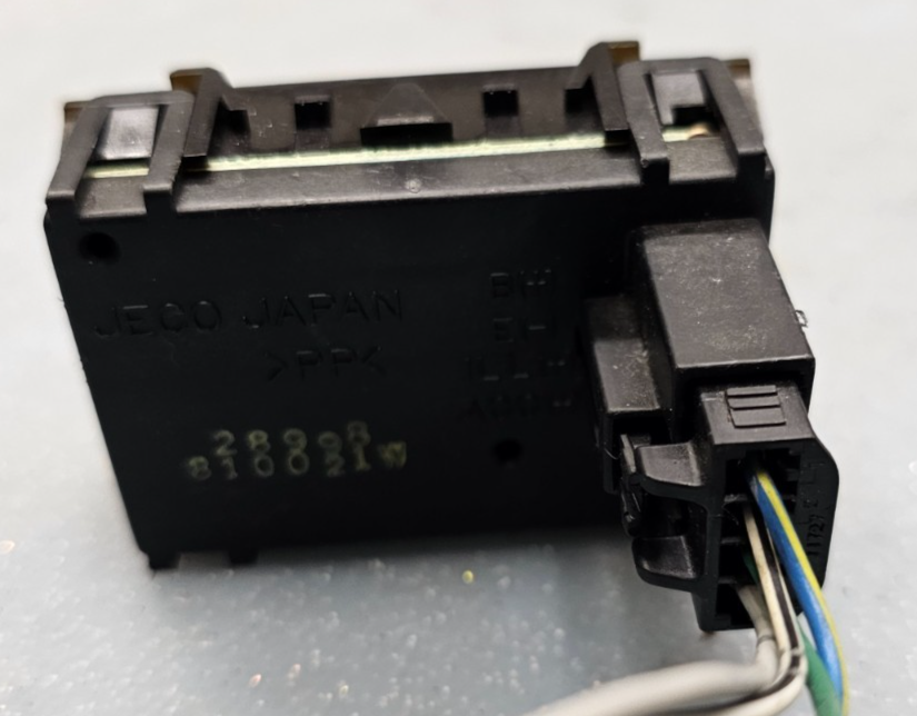 🔥96-02 Toyota 4 Runner Digital Clock Time Display Assembly Black OEM