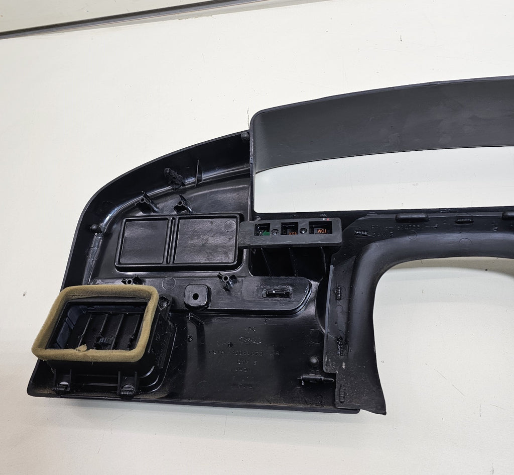 92-96 Ford F150 BRONCO Instrument Cluster Gauge Bezel Dash Trim Panel BLACK C12