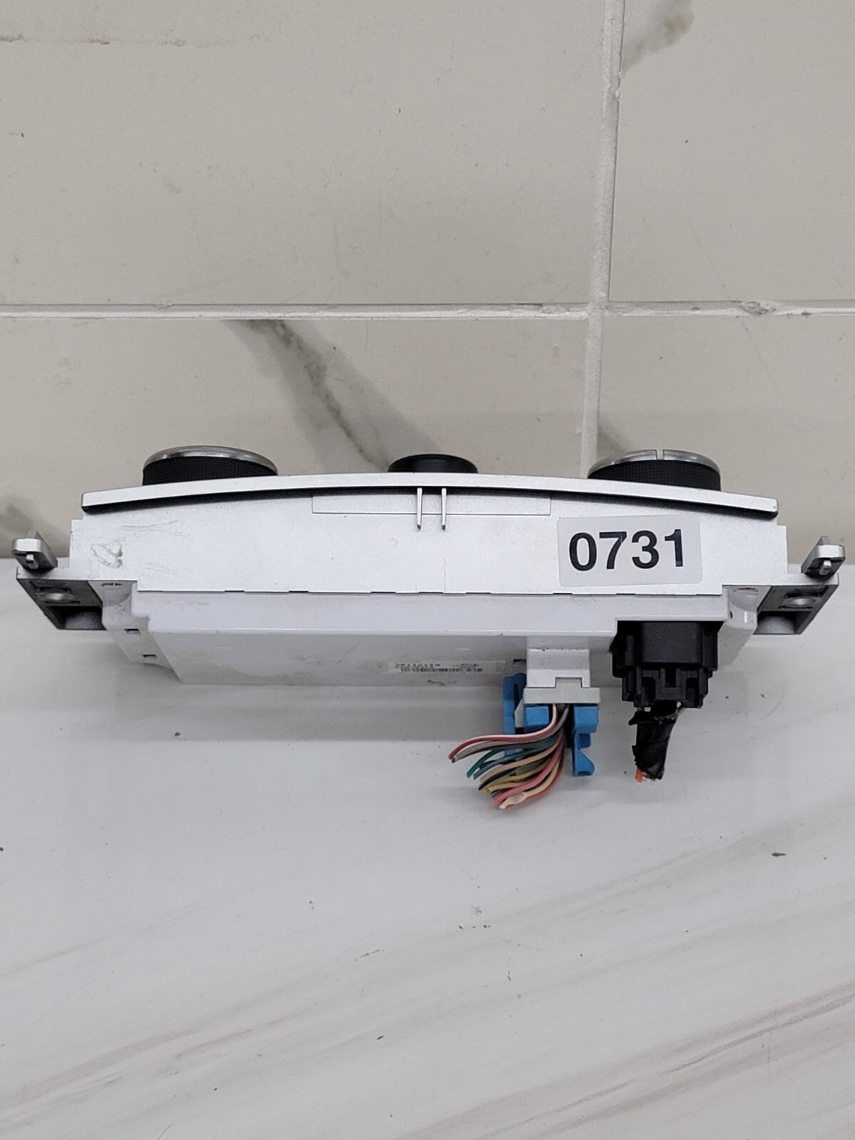 🔥08-12 Chevy Malibu OEM manual AC Heater Climate Control Switch white B8