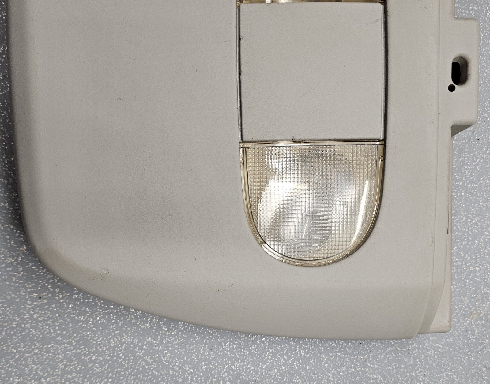 04-08 Ford F-150 Overhead Console Front Center Dome Map Lights Roof Rail GRAY 09