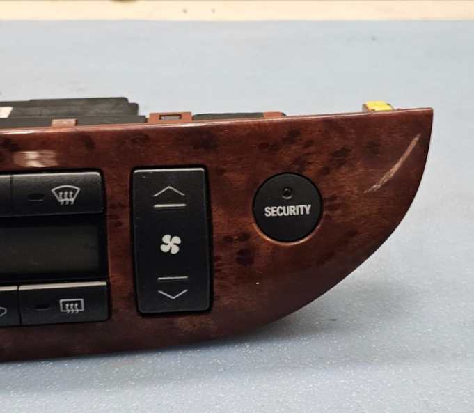 🔥02-06 Camry Dash A/C HVAC AC Heater Temperature Climate Control Unit Wood