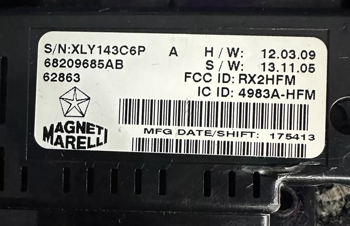🔥12-20 Dodge Journey Chrysler Charger 300 Bluetooth Telematics Control Module