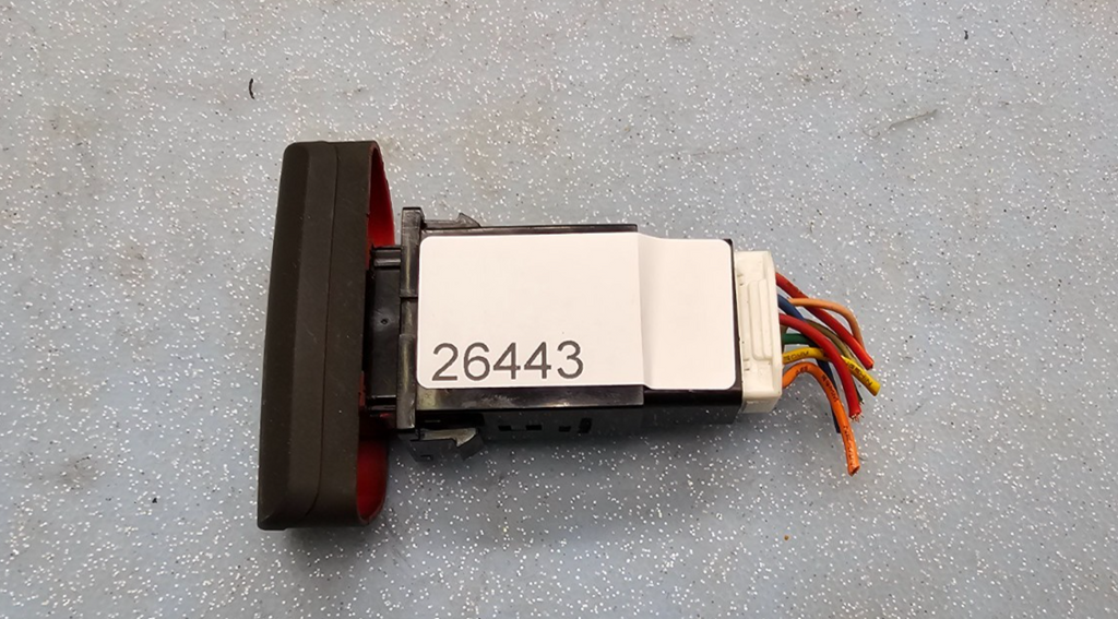 🔥01-05 SONATA OPTIMA Hazard Warning Emergency Light Dash Flasher Switch Black