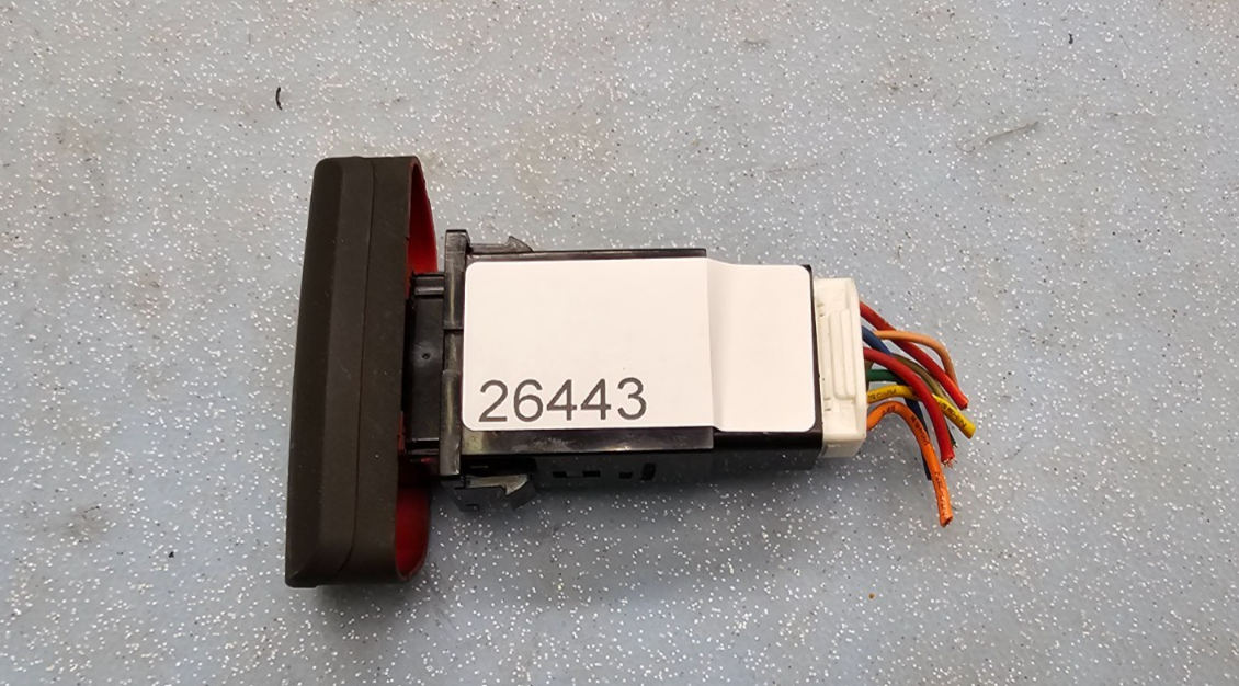 🔥01-05 SONATA OPTIMA Hazard Warning Emergency Light Dash Flasher Switch Black