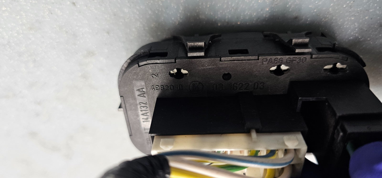 🔥00-07 FORD FOCUS MASTER POWER LEFT DRIVER WINDOW DOOR SWITCH BLACK