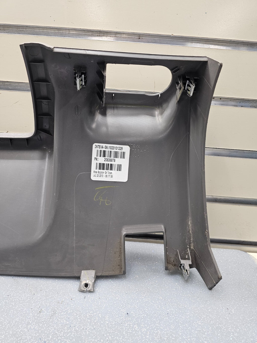 🔥09-17 Traverse Knee Bolster Trim Left Driver Front Dash Lower Cover Gray OEM
