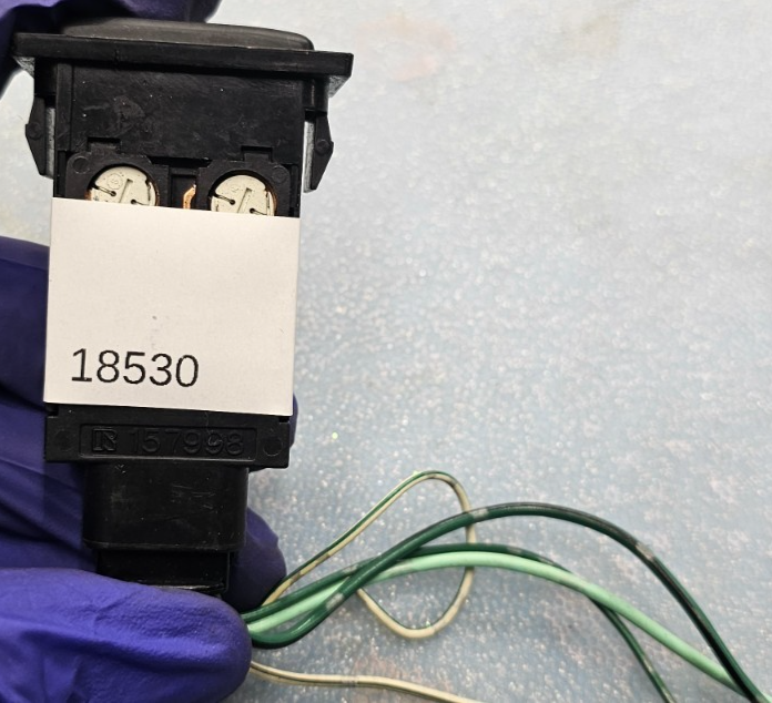 🔥99-03 Lexus RX300 IS300 Drivers Seat Heat Control Switch Black OEM