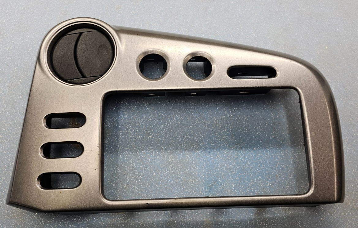 🔥03-08 Toyota MATRIX Pontiac VIBE Center Dash Radio Bezel Trim Panel SILVER OEM