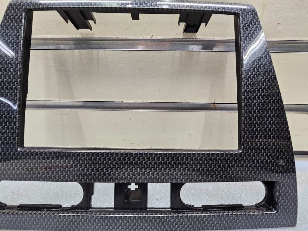 🔥2006-2009 Ford Fusion Mercury Milan Dash Panel Radio Bezel CARBON Black