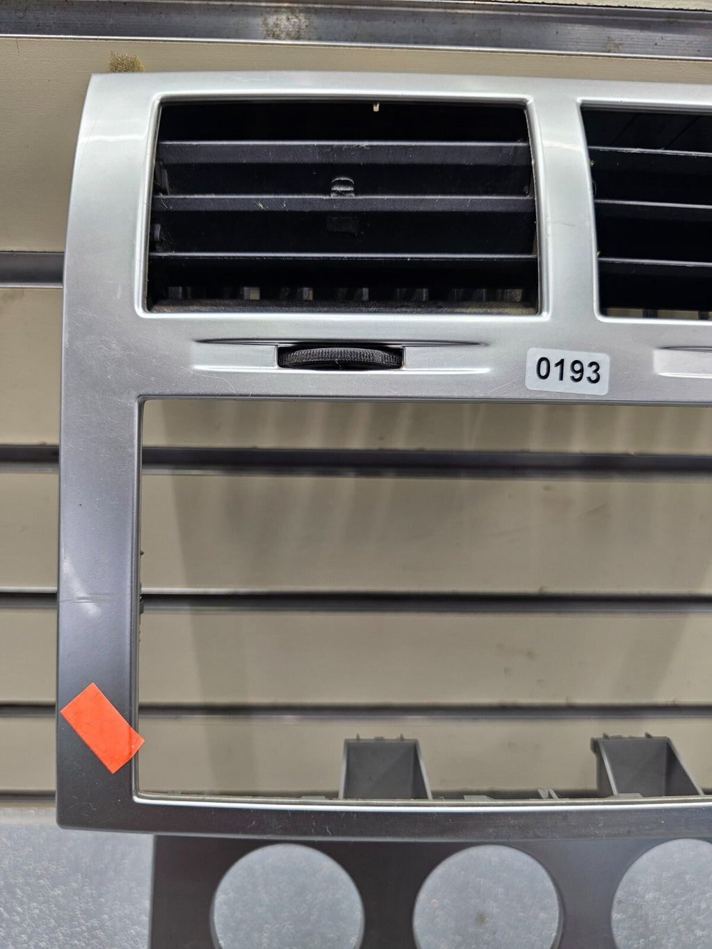 🔥07-12 Dodge Nitro Front Center Dash Radio Trim Panel Bezel Assembly Silver OEM
