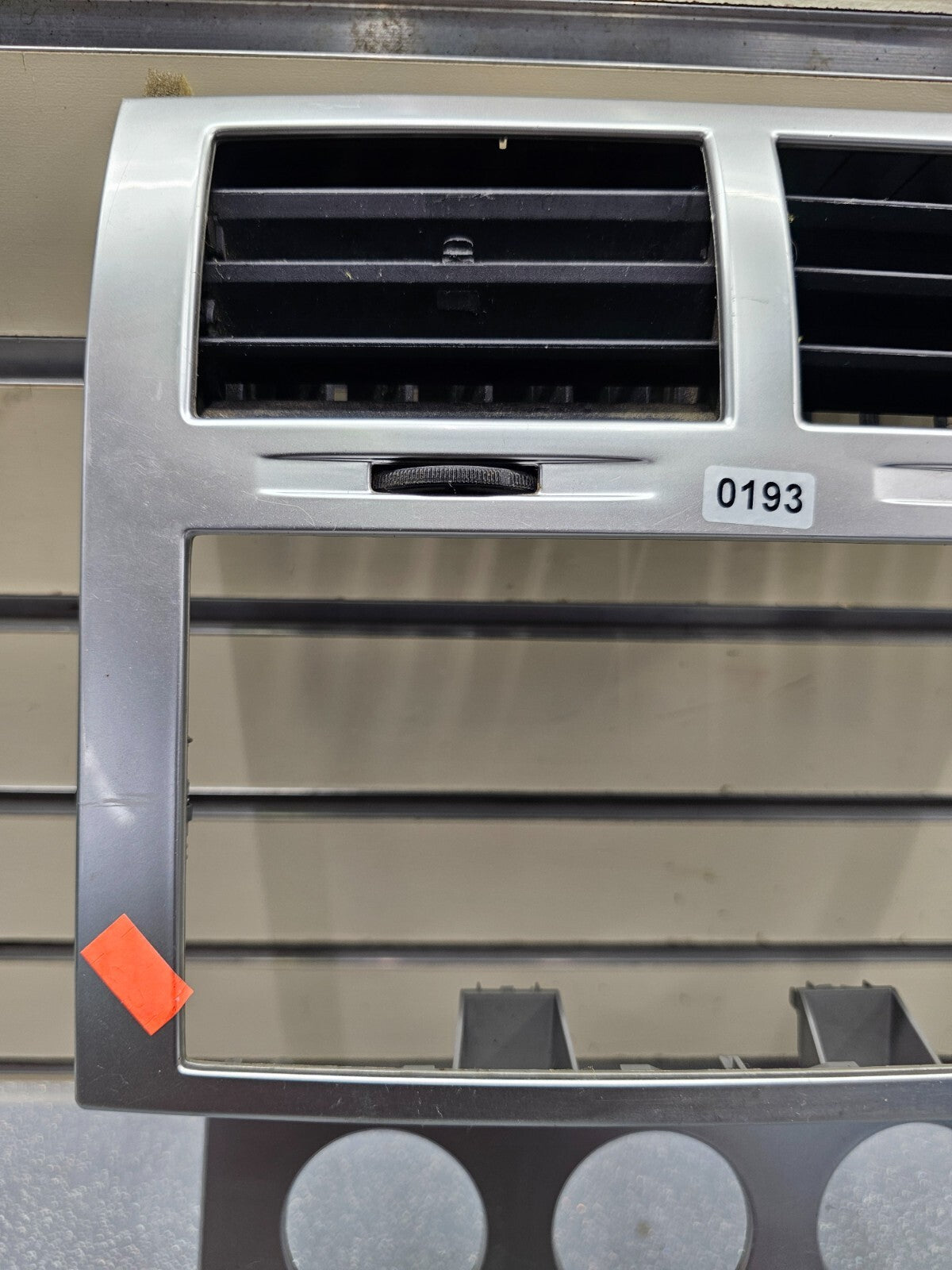 🔥07-12 Dodge Nitro Front Center Dash Radio Trim Panel Bezel Assembly Silver OEM
