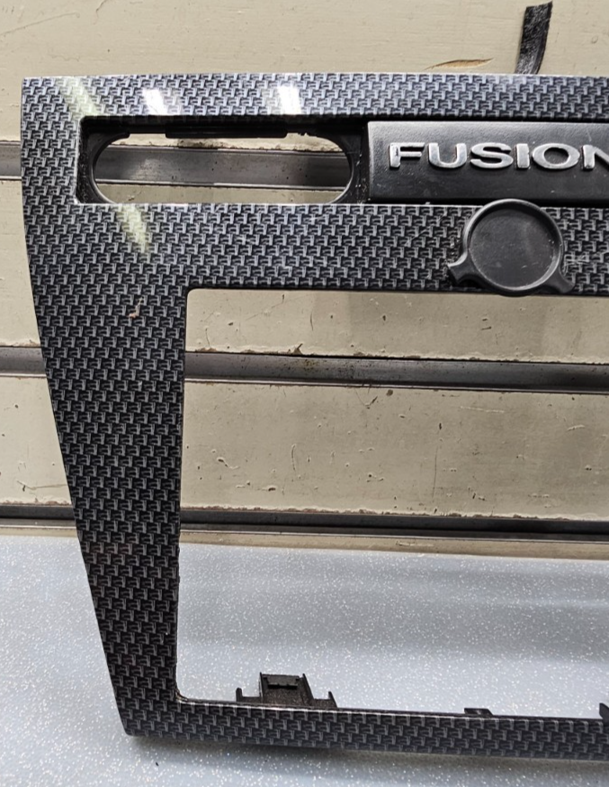🔥06-09 Fusion Milan Center Dash Trim Panel FM Radio Stereo Bezel Carbon Black