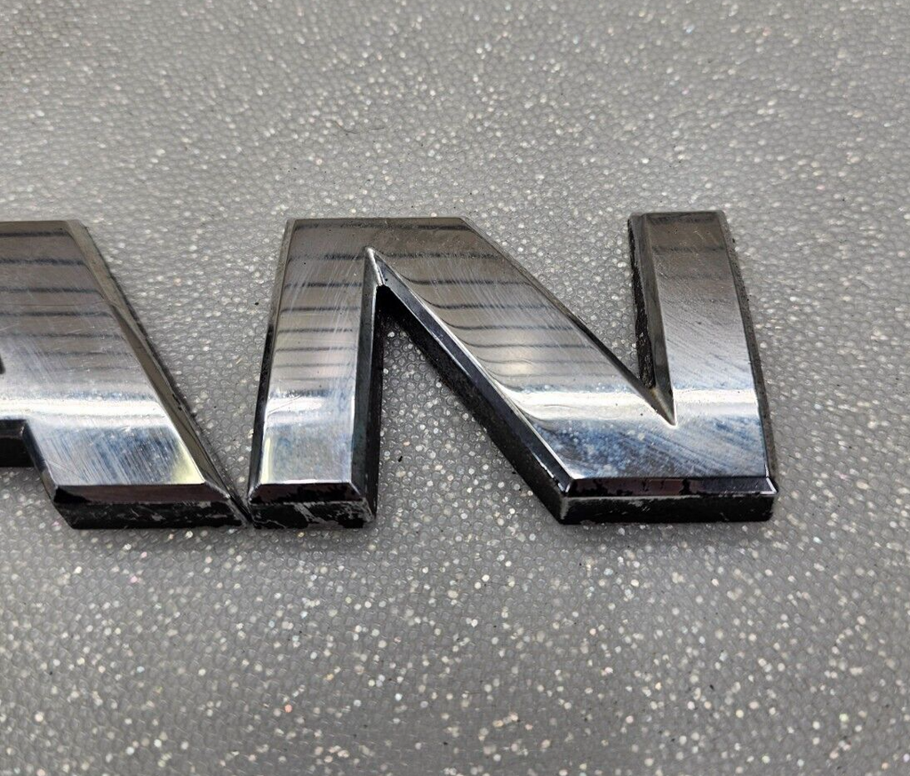 🔥04-15 Nissan Titan Trunk Rear Emblem Letters Badge Decal Name Plate Original