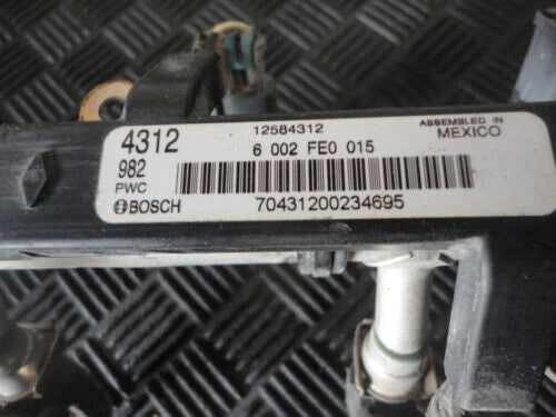 🔥03-07 CADILLAC CTS MOTOR ENGINE INJECTION FUEL DELIVERY RAIL UNIT WIRING OEM