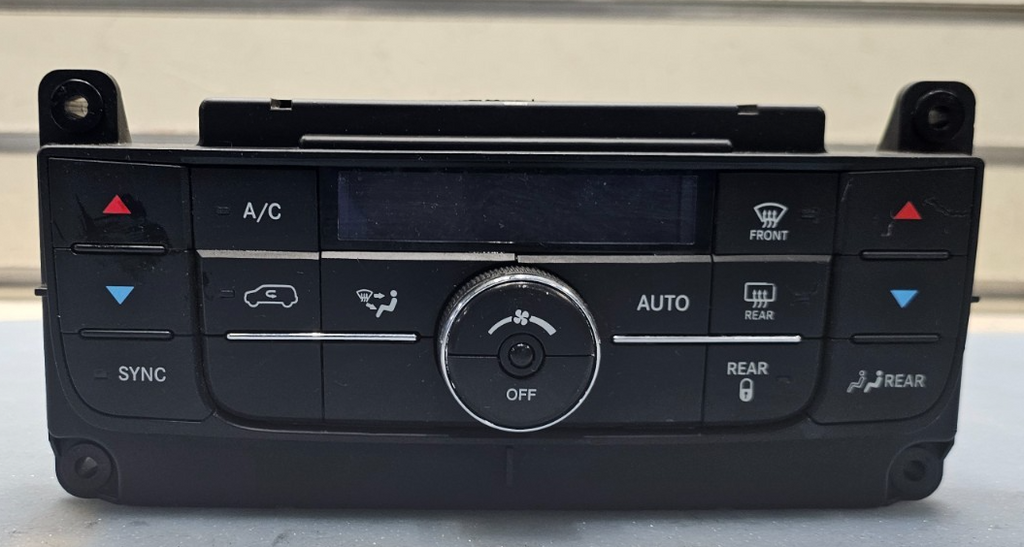 12-14 Caravan Town Country Dash Temperature Climate Control AC Heater HVAC Panel
