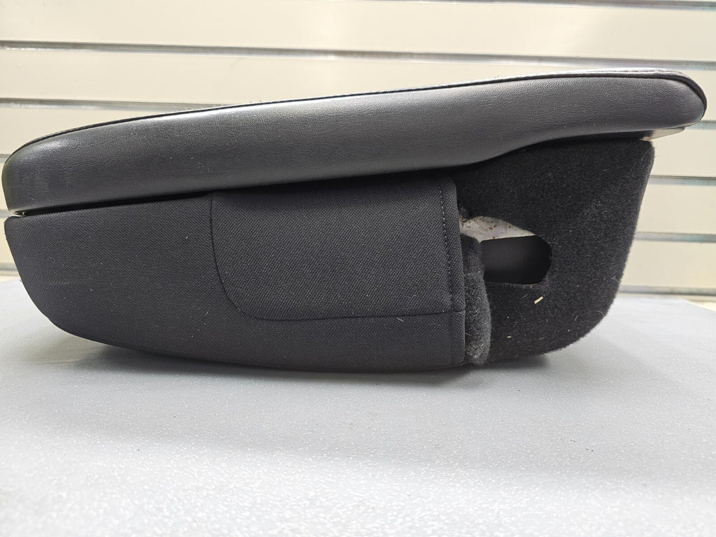 🔥02-08 Dodge RAM Center Console Jump Seat ARMREST Lid Leather/Cloth Black JS7