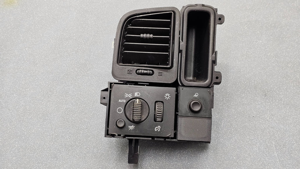 🔥99-06 Chevy Silverado Sierra Headlight Switch left Driver Air Vent Black HS19