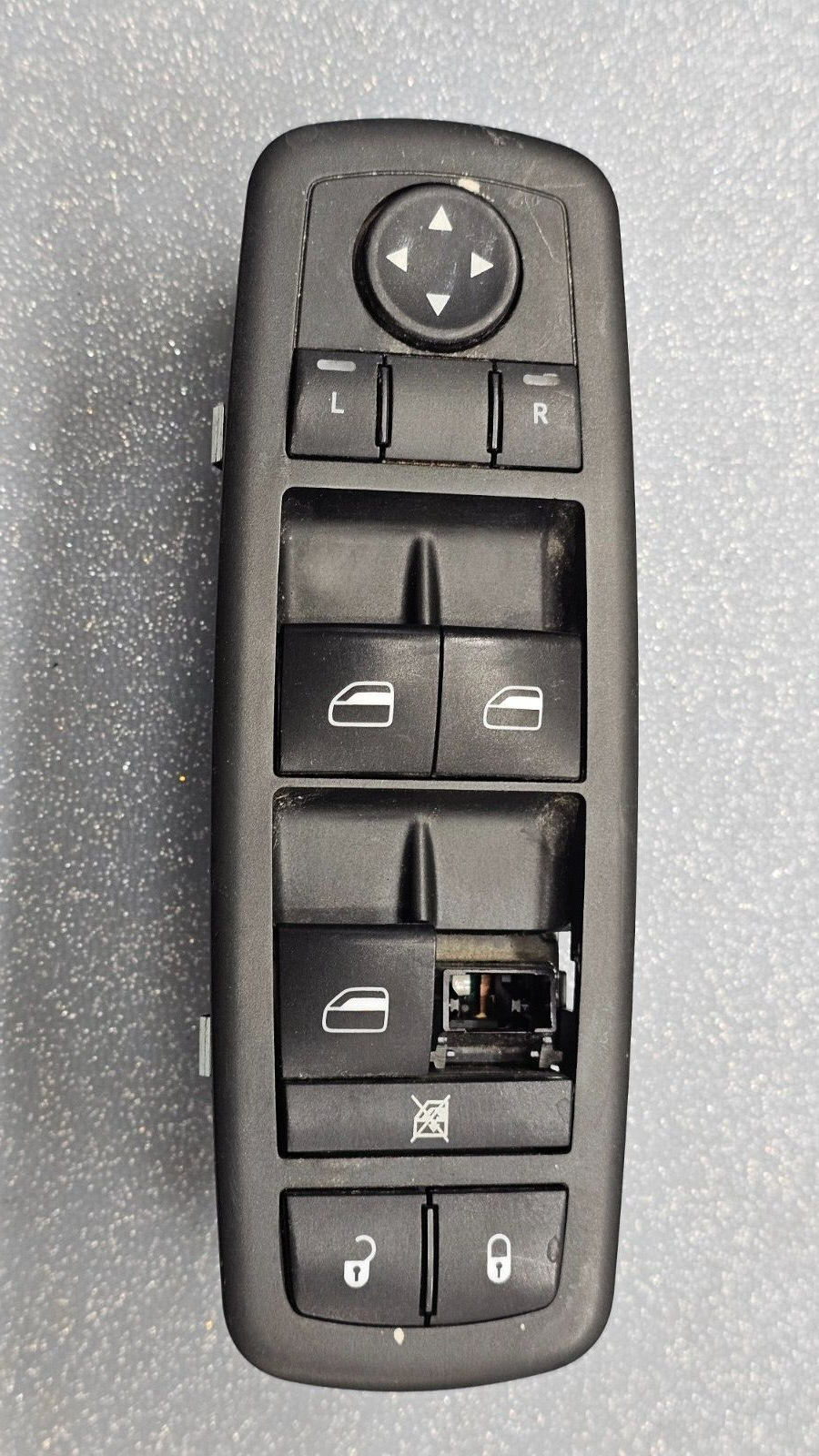 🔥08-20 Grand Caravan Town Country Master Left Driver Window Switch BLACK WS29