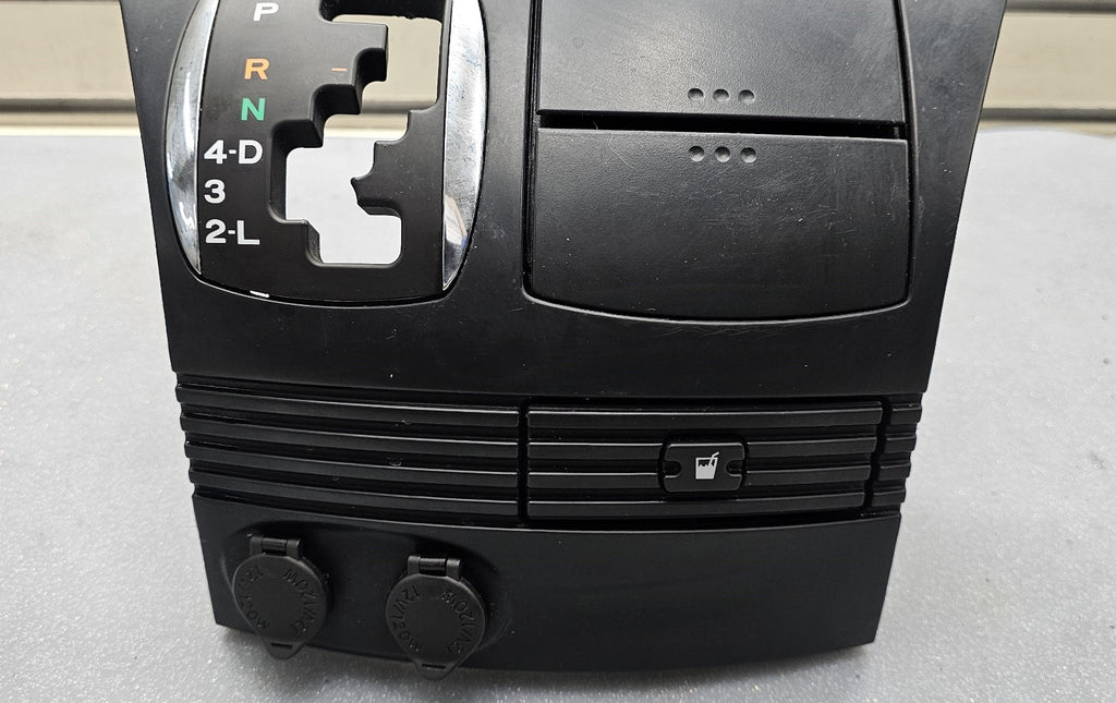 🔥04-10 TOYOTA SIENNA Center Console Gear Shifter Shift Bezel Cup Holder Black