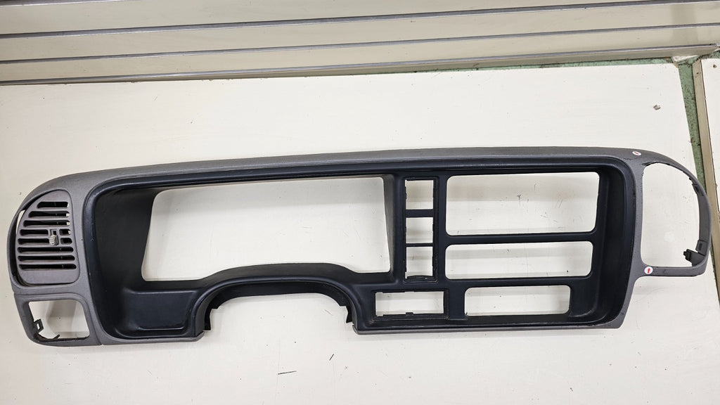 🔥95-99 CHEVY GMC TRUCK SILVERADO CK Instrument Cluster Dash Bezel Gray/Black C3
