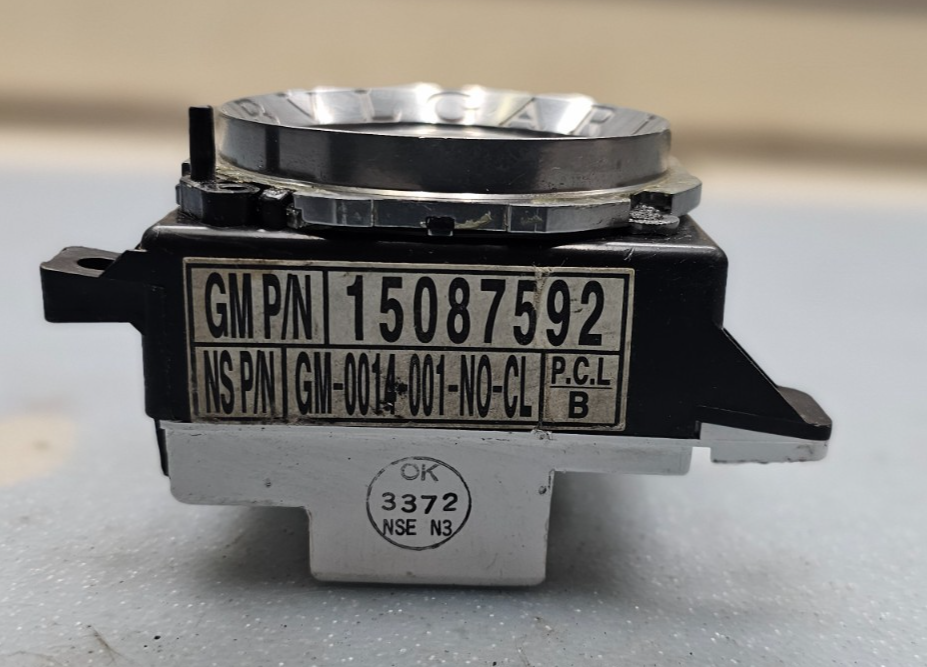 🔥2002-2006 Cadillac Escalade BVLGARI Dashboard Clock Genuine OEM