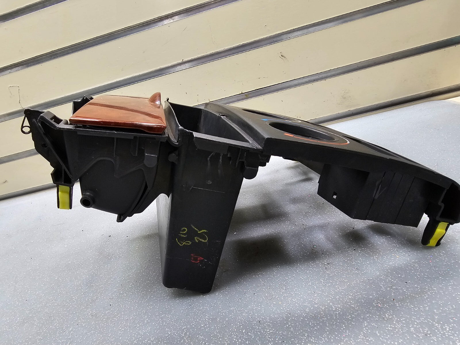 🔥03-08 TOYOTA COROLLA CENTER DASH CLIMATE TEMPERATURE CONTROL PANEL BLACK/WOOD