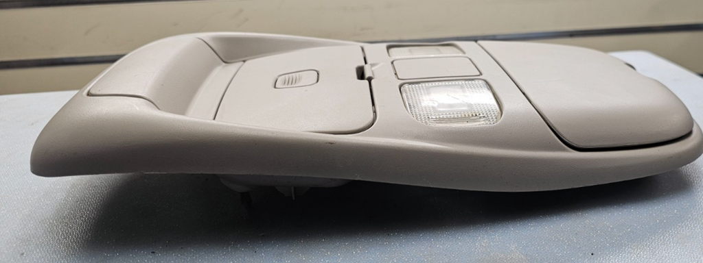 🔥98-01 Dodge Ram 1500 2500 Overhead Console Storage Dome Map Light Lamp TAN