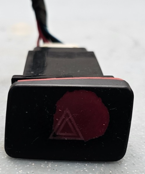 🔥01-05 SONATA OPTIMA Hazard Warning Emergency Light Dash Flasher Switch Black