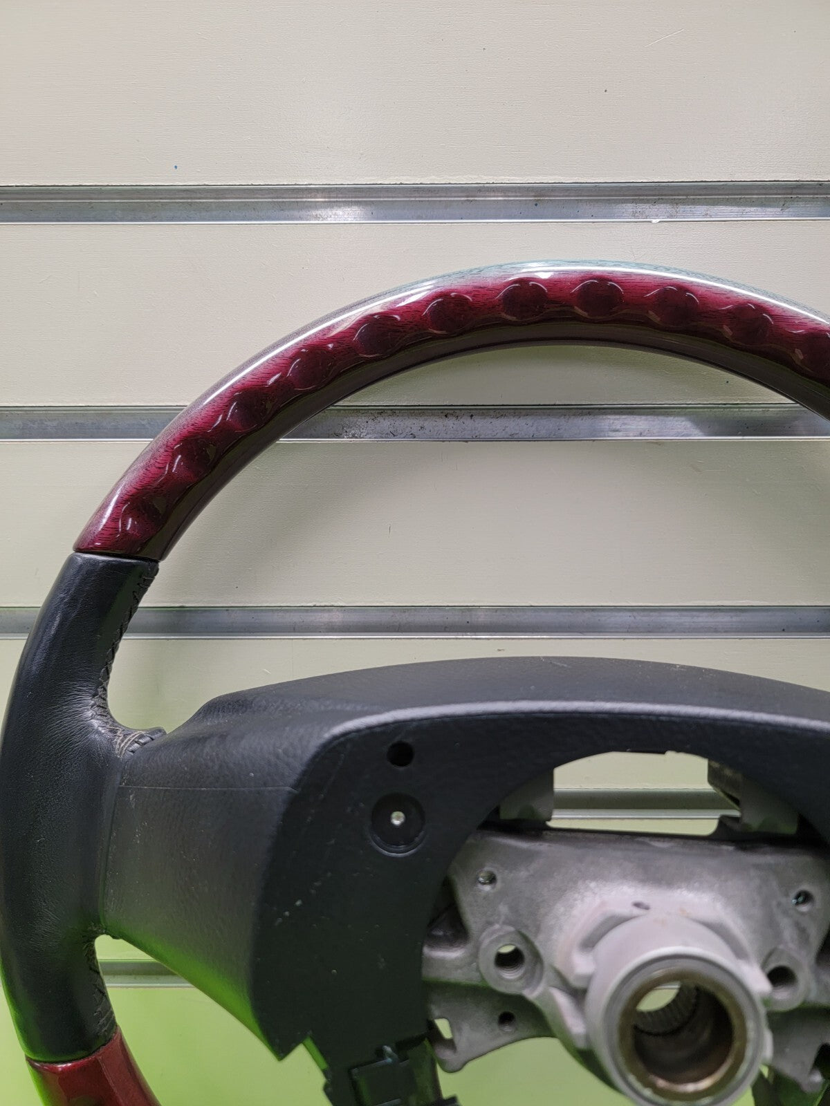 🔥06-11 Lexus GS300 GS350 GS430 Steering Wheel OEM Red Wood Black Leather OEM