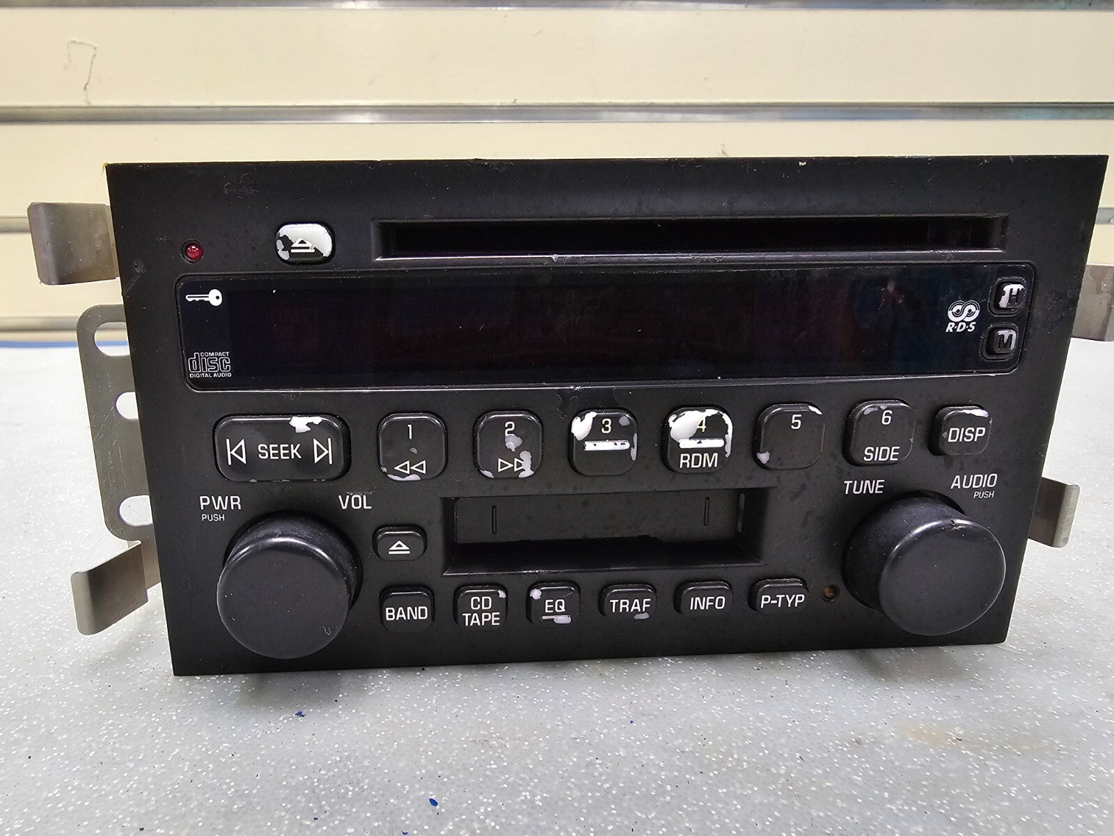 🔥03-05 Buick Lesabre Dash AM FM Stereo Radio CD Cassette Player Receiver OEM