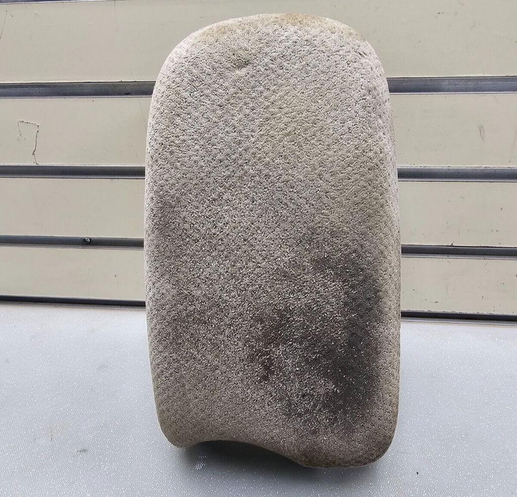 🔥01-06 Hyundai Santa Fe Center Console Gray Leather Armrest Lid Storage Tan OEM
