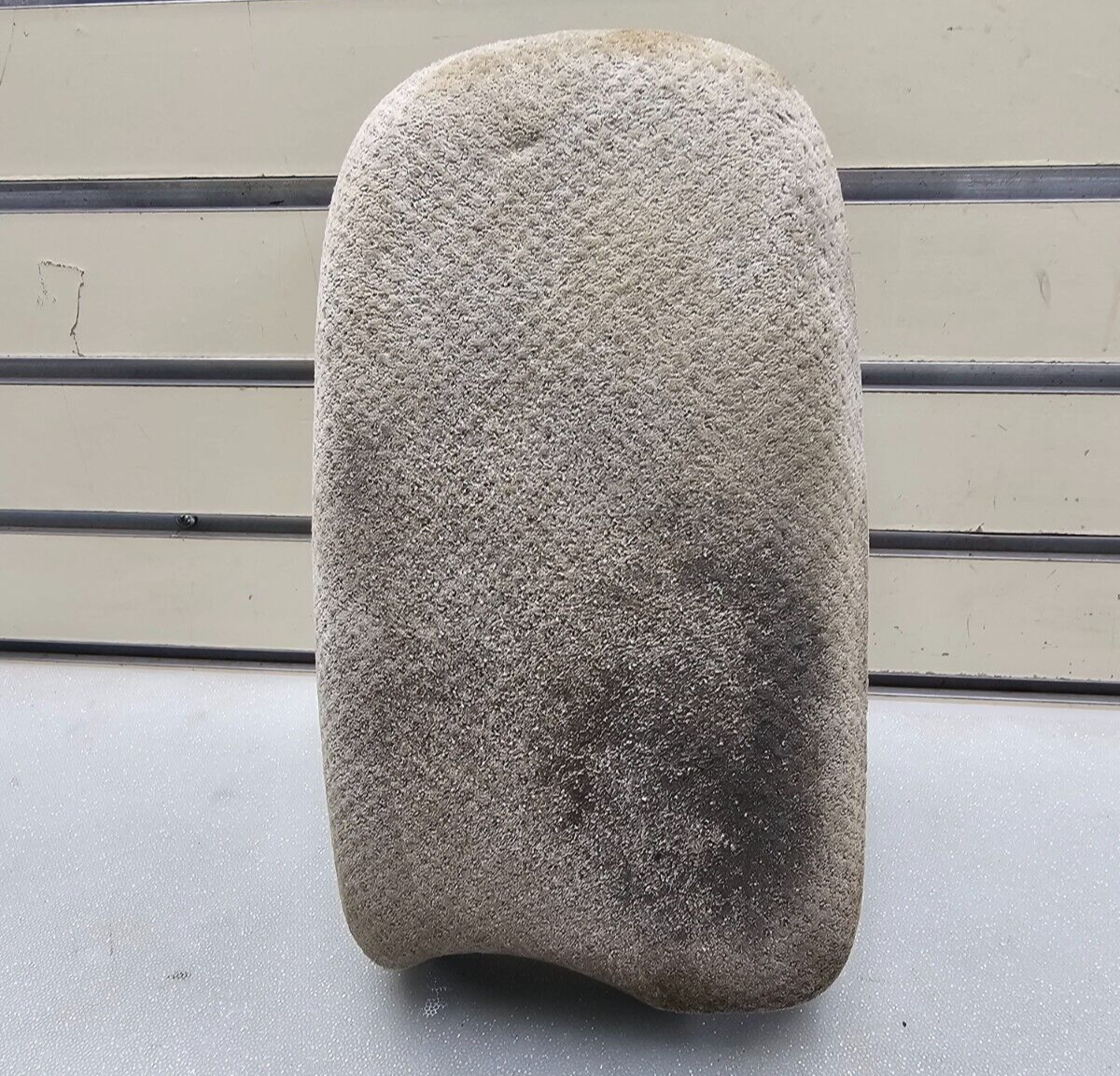 🔥01-06 Hyundai Santa Fe Center Console Gray Leather Armrest Lid Storage Tan OEM