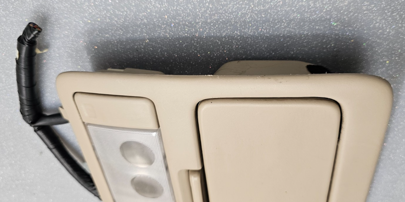 🔥97-01 Camry ES300 Overhead Center Map Dome Light Lamp Console Sunroof Tan