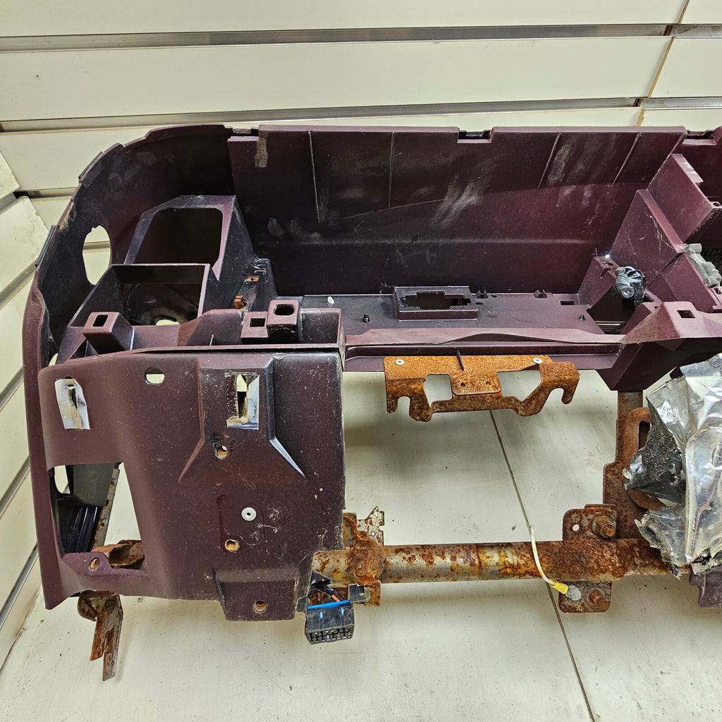 🔥95-99 CHEVY GMC SILVERADO C/K Dashboard DASH CORE Frame Mount DARK RED DB2
