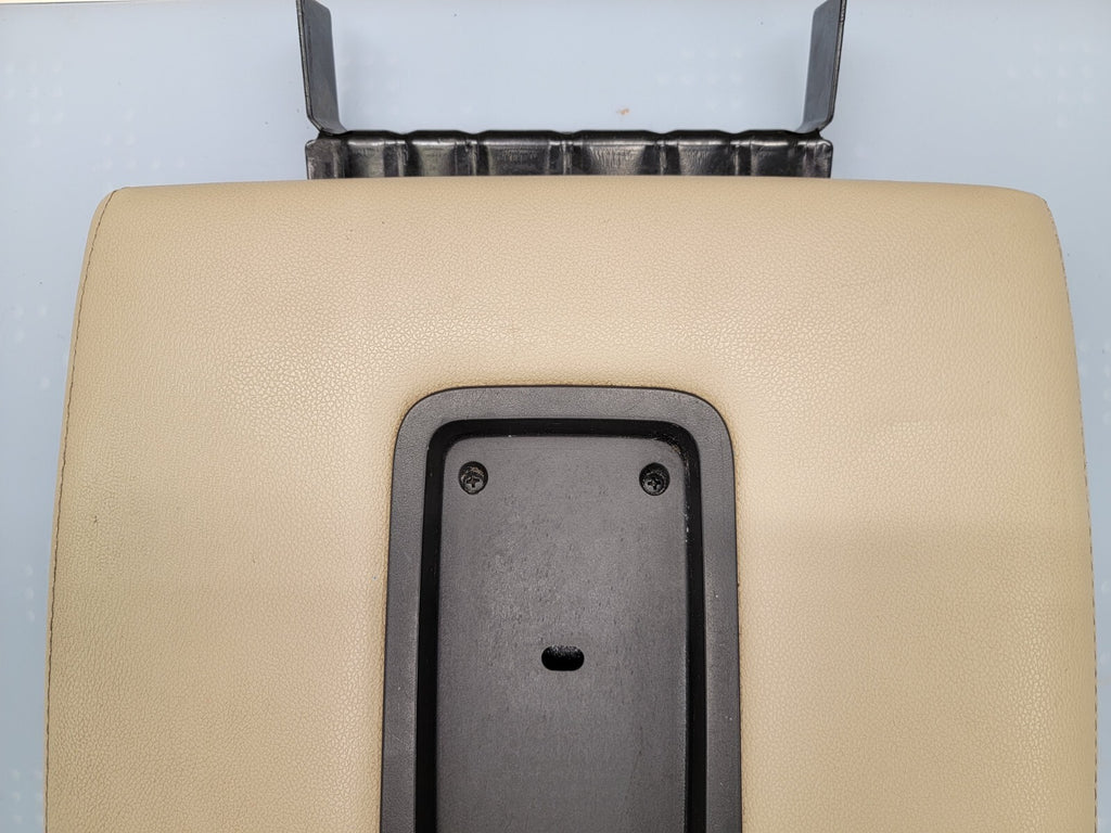 🔥07-13 Chevy Tahoe, Suburban, Yukon Leather Console Lid Armrest Cover TAN JS5