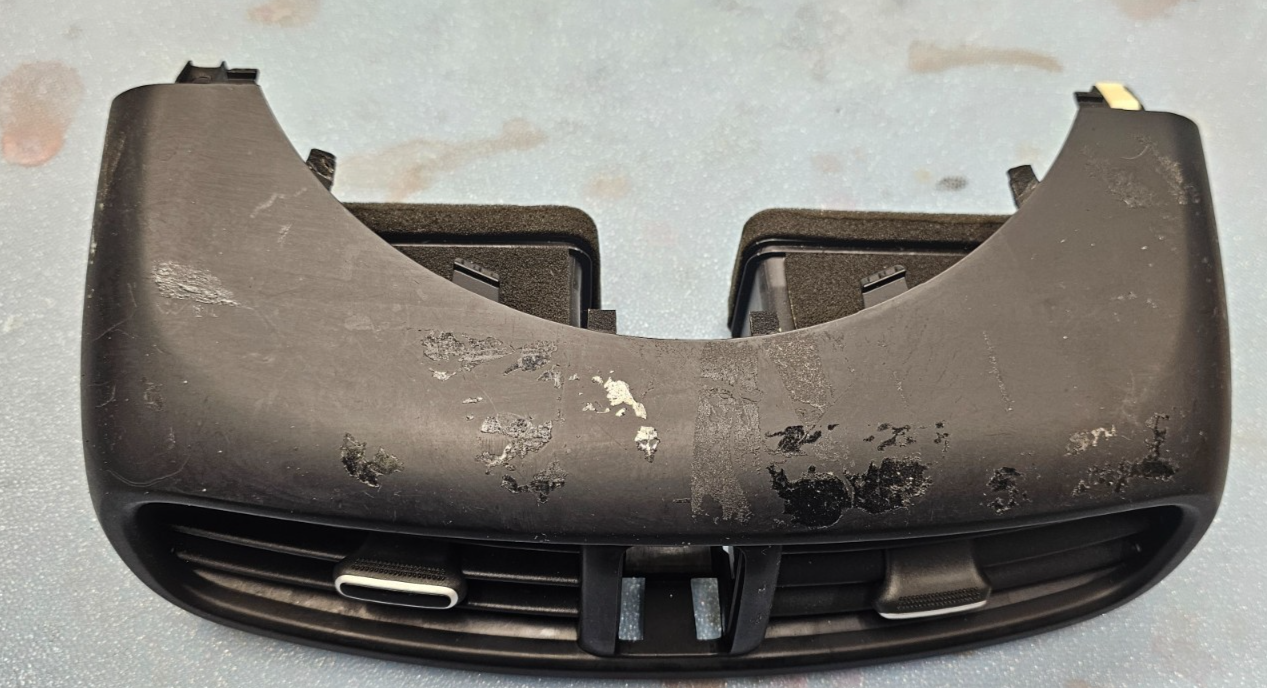🔥14-19 KIA SOUL CENTER UPPER DASH AIR VENT HEATER CONDITIONING TRIM PANEL BLACK