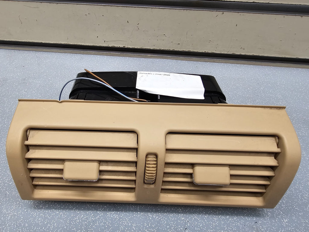 🔥98-03 Mercedes Benz E Class Center Dash AC Air Vent Heater Conditioning Tan