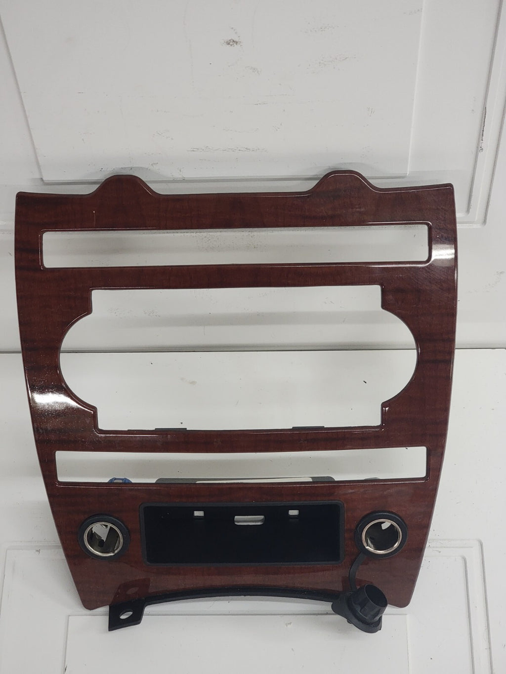 🔥 2005-2007 Jeep Grand Cherokee Center Bezel Trim Panel OEM Woodgrain B70