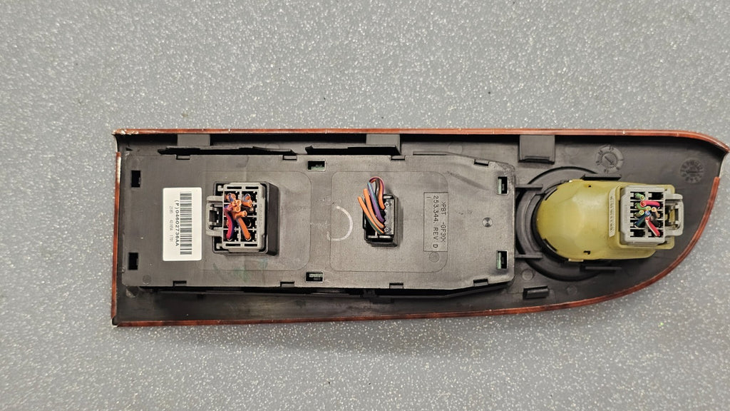 🔥07-14 Charger Dakota Chrysler 200 Left Driver Master Window Switch Lock Wood