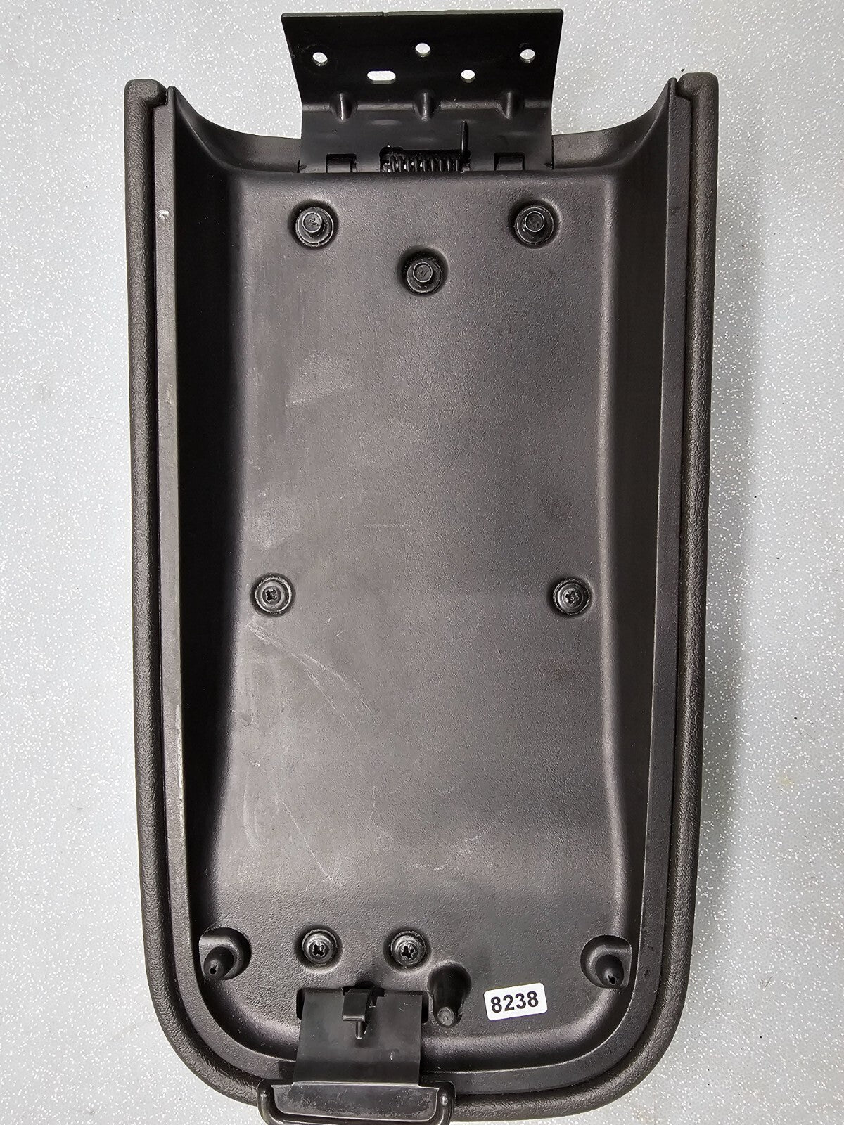🔥02-09 Trailblazer ENVOY Center Console Armrest Lid Top Pad Cover LEATHER BLACK