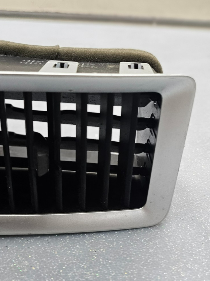 🔥09-12 DODGE RAM 1500 RIGHT  PASSENGER A/C AIR VENT HEADLIGHT SWITCH SILVER OEM