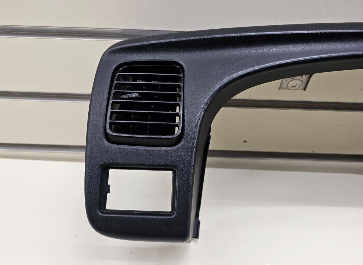 98-01 Frontier Xterra Dash Instrument Cluster Speedometer Bezel Trim Blue Panel